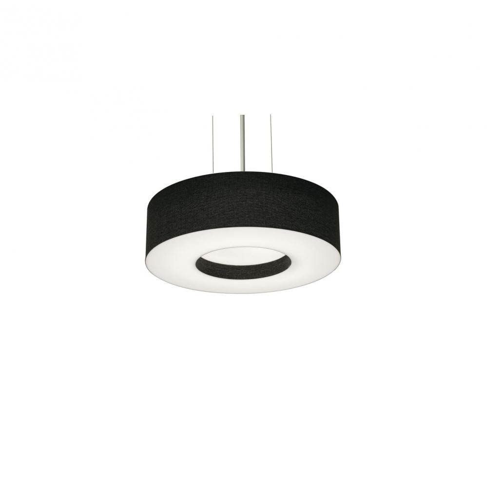 Montclair 12'' Med Base Pendant - SN w/ BK