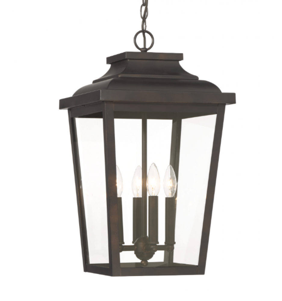 Irvington Manor - 4 Light Outdoor Pendant