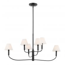 Kichler 52767BK - Chandelier Large Multi Tier 6Lt