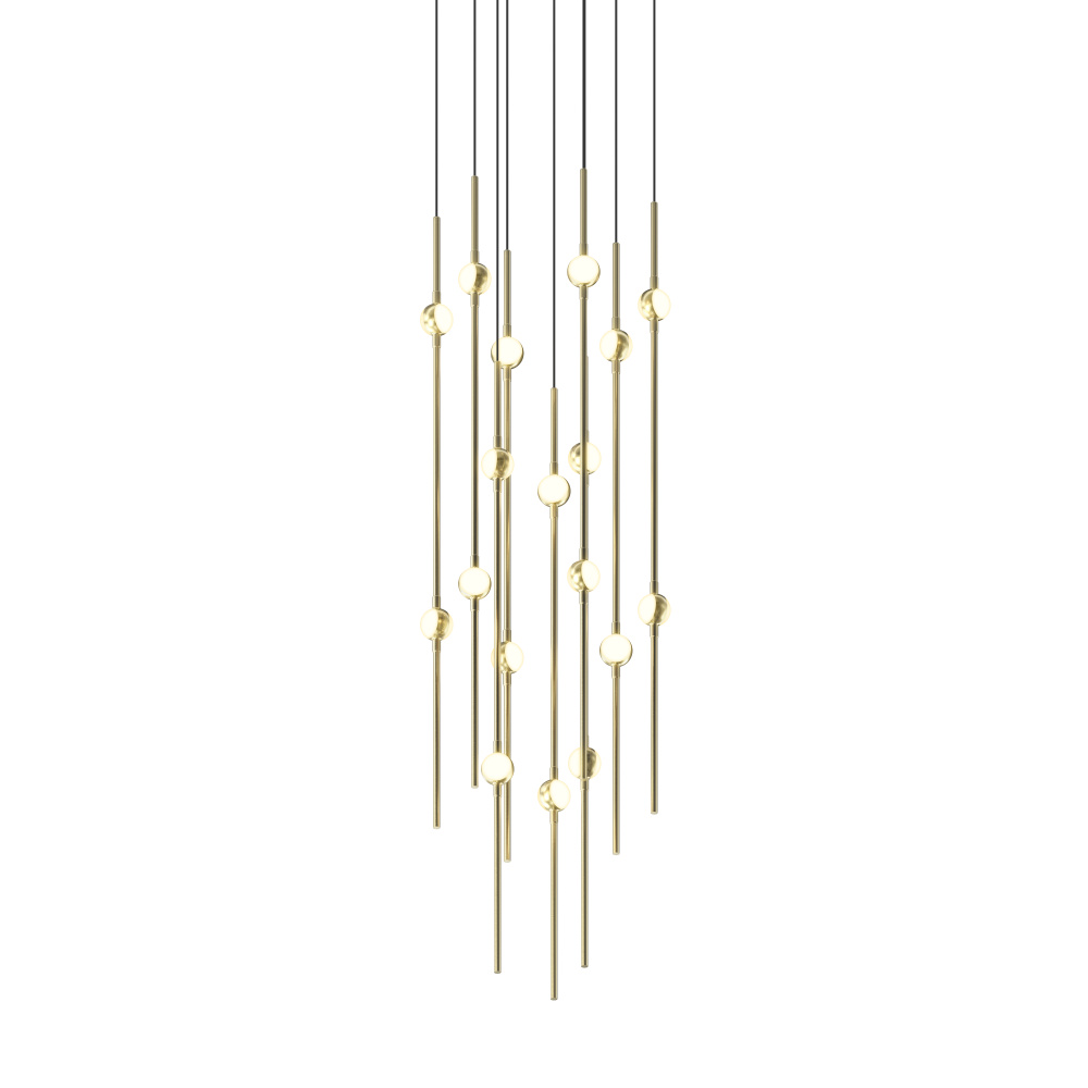 Aries 12" Round LED Pendant