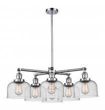 Innovations Lighting 207-6CR-PC-G74 - Large Bell 6 Light Chandelier