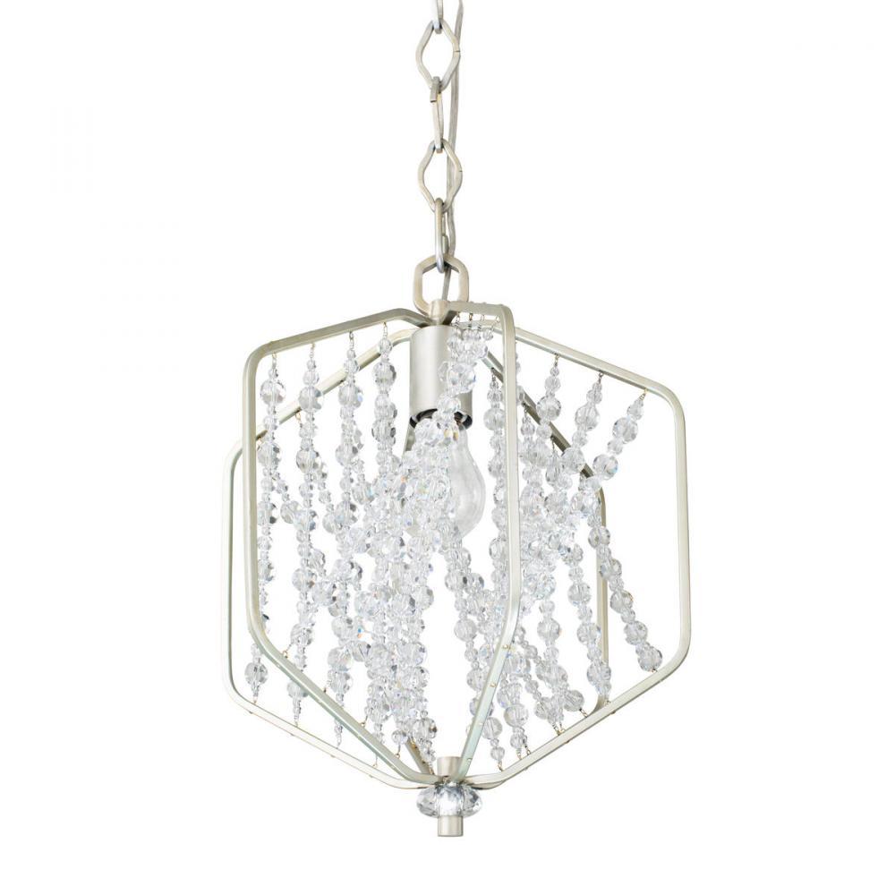 Chelsea 1-Lt Mini Pendant - Silverado