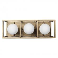 Varaluz 325B03HGCB - Plaza 3-Lt Bath - Havana Gold/Carbon