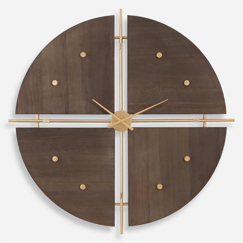 Uttermost Walnut Elegance, Clock