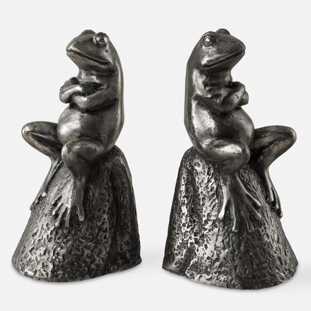 Uttermost Daydreaming Frogs, Bookends, S/2