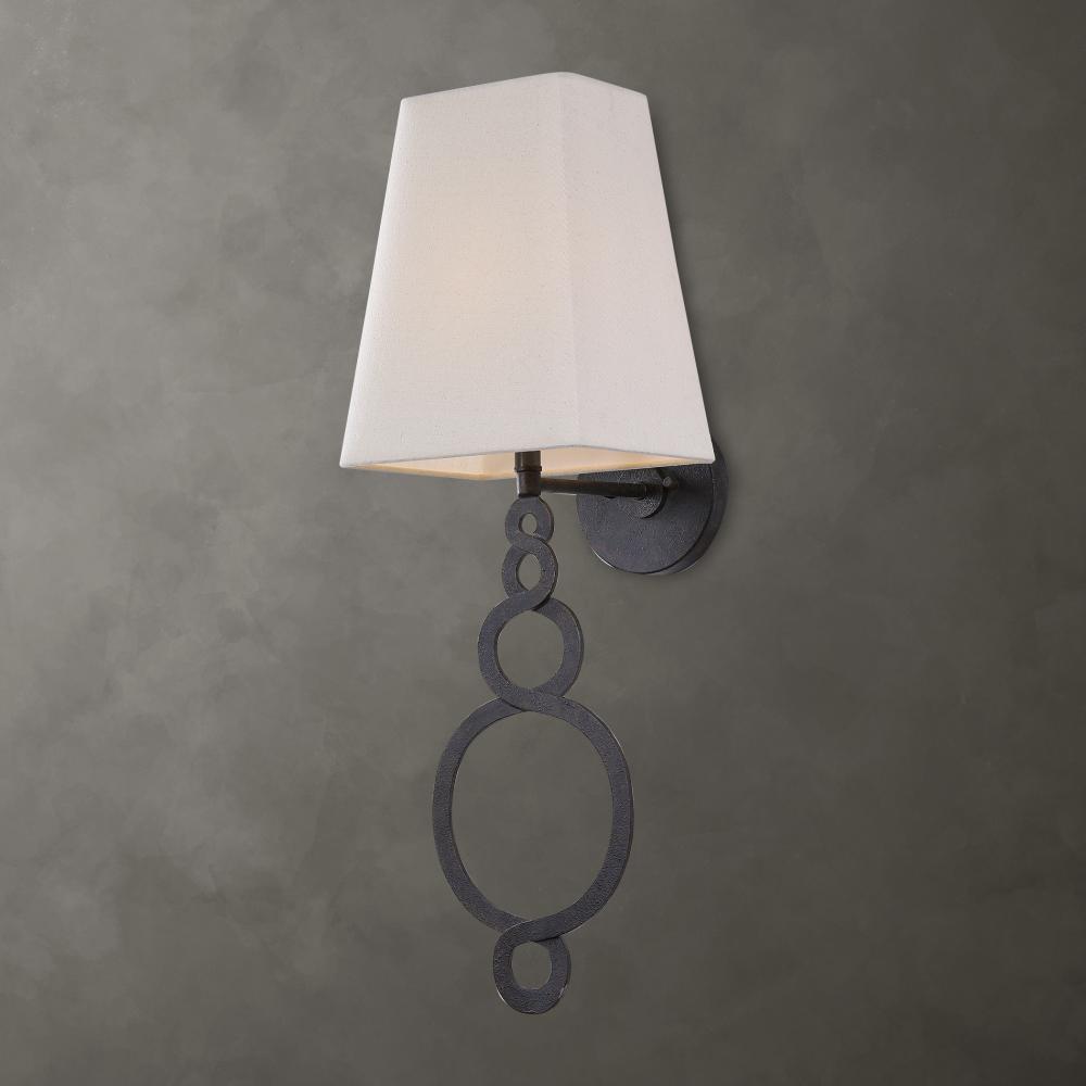 Uttermost Brambleton 1 Light Bronze Sconce