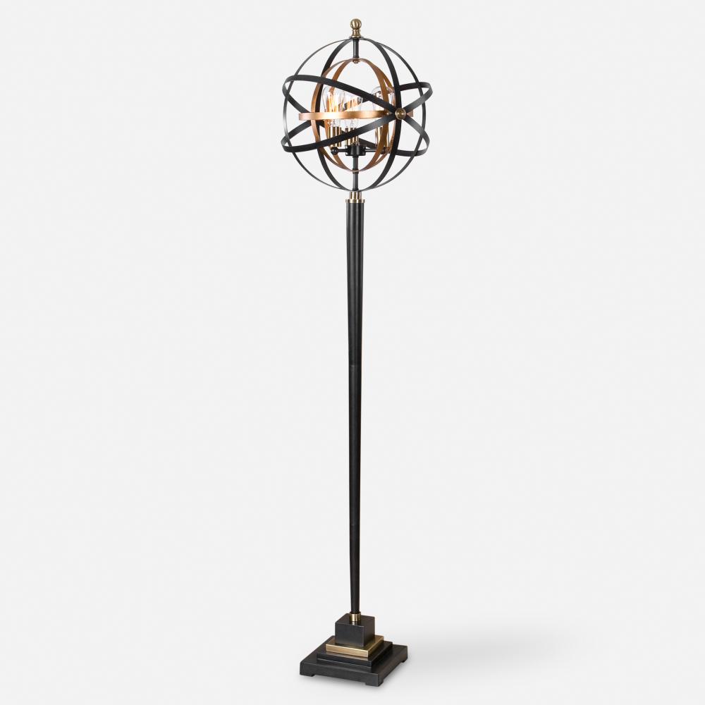 Uttermost Rondure Sphere Floor Lamp