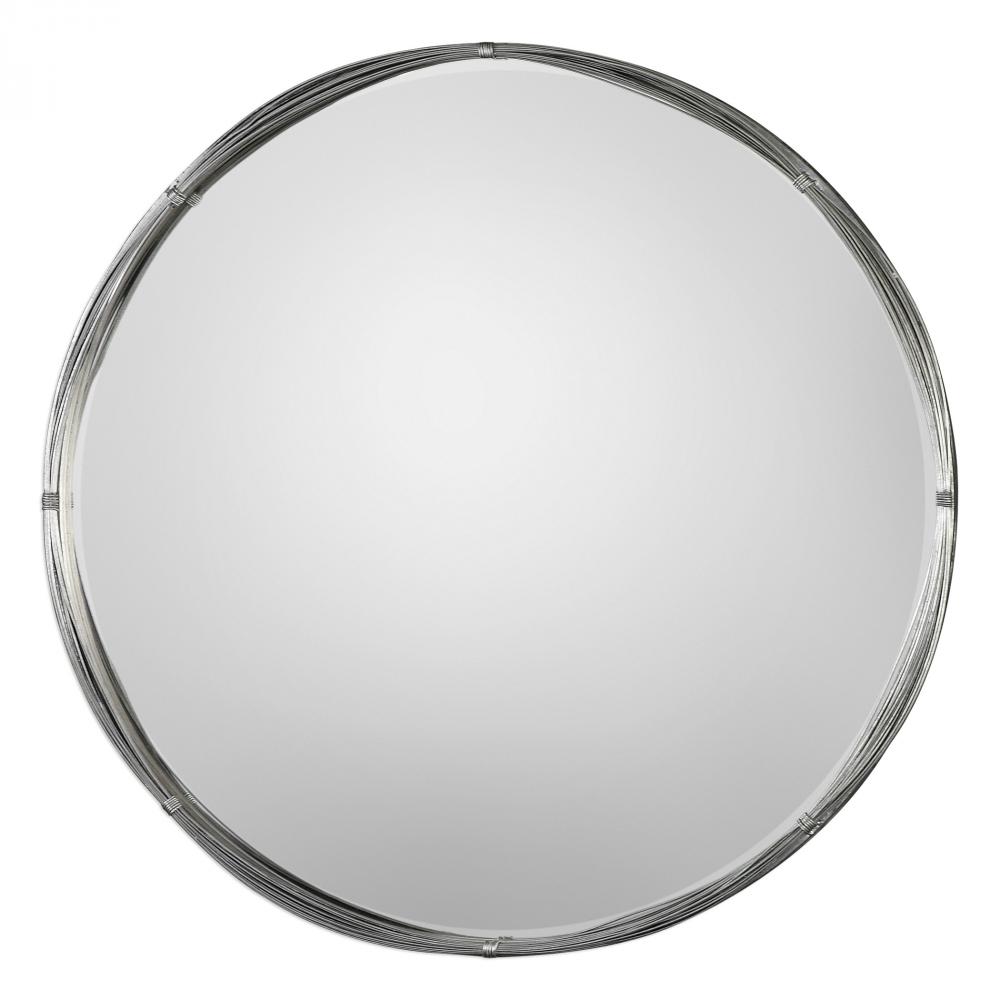 Uttermost Ohmer Round Metal Coils Mirror