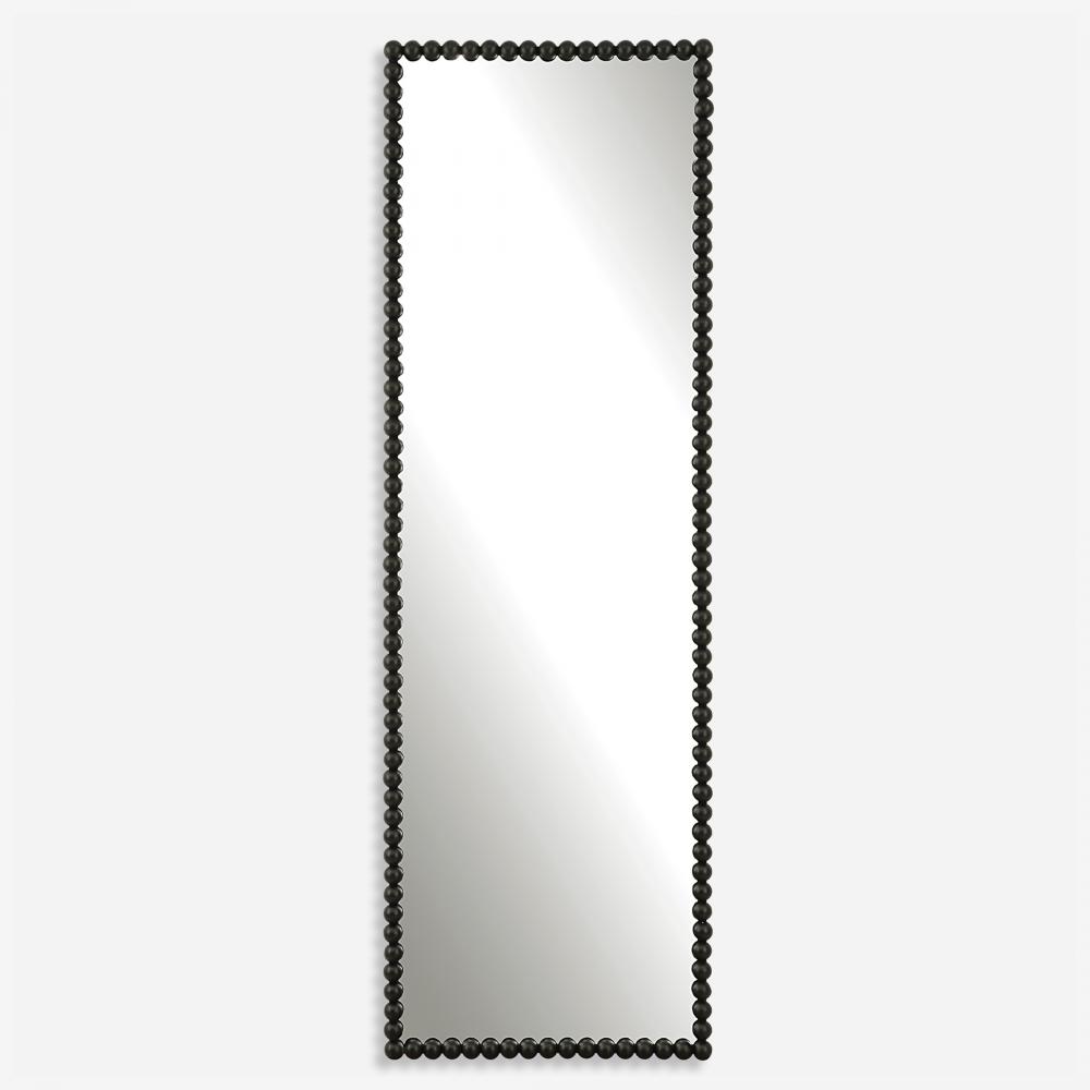 Uttermost Serna Tall Mirror, Black