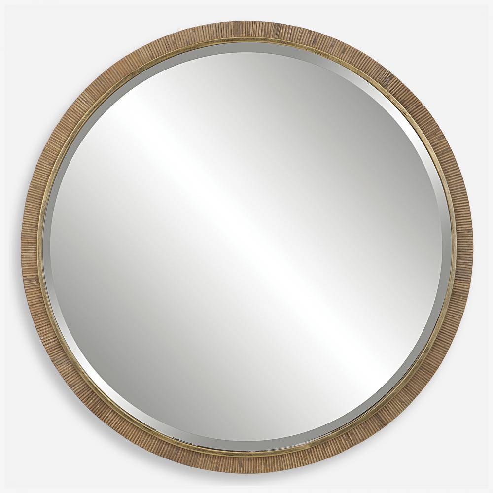 Uttermost Paradise Round Mirror