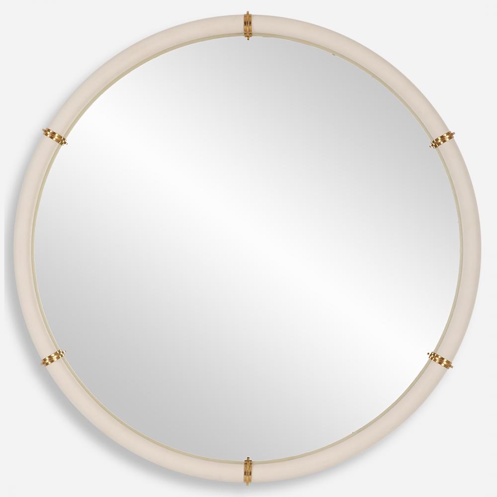 Uttermost Cyprus Round Mirror