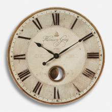 Uttermost 06032 - Uttermost Harrison Gray 23" Wall Clock