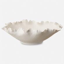 Uttermost 18154 - Uttermost Blossom Short Off-white Bowl