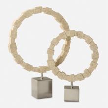 Uttermost 18167 - Uttermost Ivory Fusion Rings, S/2