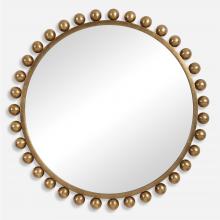 Uttermost 09695 - Uttermost Cyra Gold Round Mirror