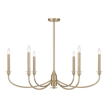 Savoy House 1-1500-6-127 - Coventry 6-Light Chandelier in Noble Brass