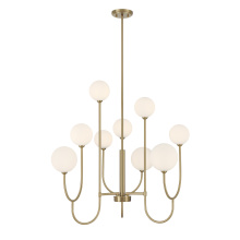 Savoy House 1-5980-9-127 - Chester 9-Light Chandelier in Noble Brass