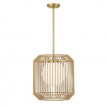 Savoy House 7-2040-1-322 - Pastis 1-Light Pendant in Warm Brass