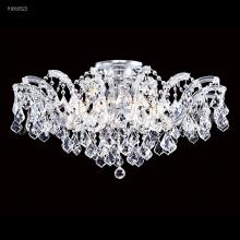 James R Moder 91810S0GT - Maria Theresa 8 Light Flush Mount