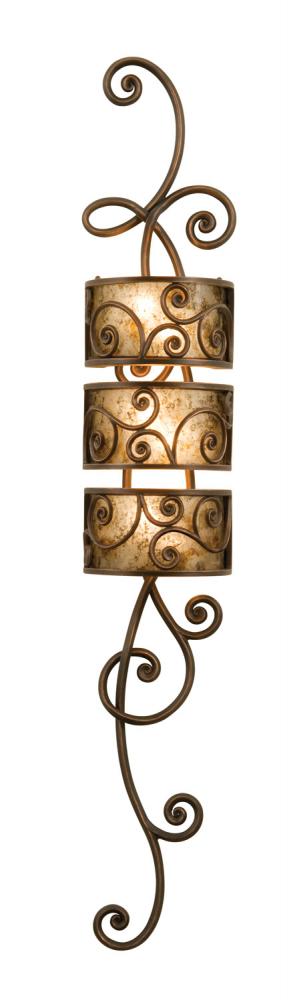 Windsor 3 Light 3 Tier Wall Sconce