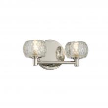 Kalco 312832PN - Ella 2 Light Bath Light