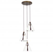 Kalco 525251PAB - EMBRACE 3 LT PENDANT