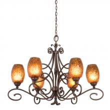 Kalco 5534AC/1479 - Amelie 6 Light Chandelier