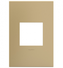 Legrand AWP1G2GS4 - adorne? Golden Sands One-Gang Screwless Wall Plate