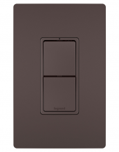 Legrand RCD33DBCC6 - radiant? Two Single Pole/3-Way Switches, Dark Bronze