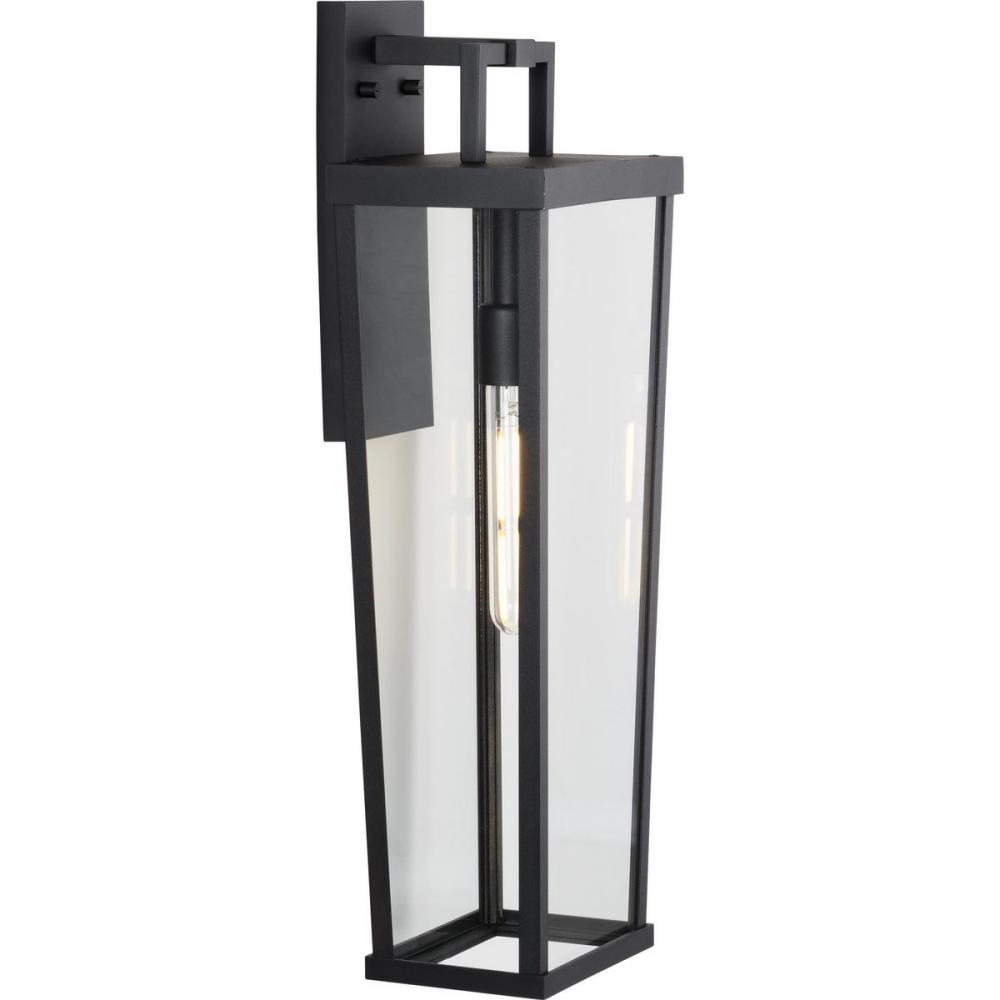 Tryon 60W 1-Light Black New Traditional Outdoor Wall Lantern