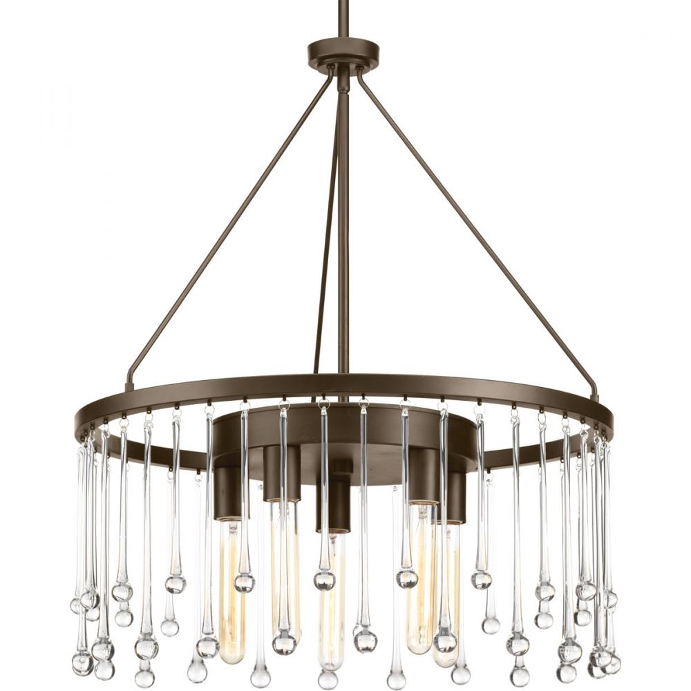 Sway Collection Five-Light Chandelier