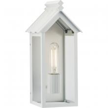 Progress P560303-192 - POINT DUMEÂ® by Jeffrey Alan Marks for Progress Lighting Dunemere Shelter White Outdoor Wall Lantern