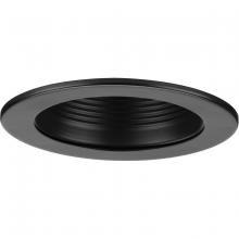 Progress P804000-020 - 4" Antique Bronze Recessed Step Baffle Trim for 4" Housing (P804N series)