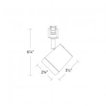 WAC US J-7011-CS-BN - Ocularc 7011 - 5CCT Track Luminaire