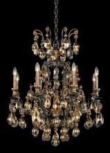 Schonbek 1870 3771-23S - Renaissance 9 Light 120V Chandelier in Etruscan Gold with Clear Crystals from Swarovski