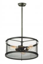 Maxim 20113BKNAB - Palladium-Multi-Light Pendant