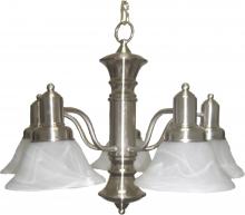 Maxim 20325MRSN - Newburg-Down Light Chandelier