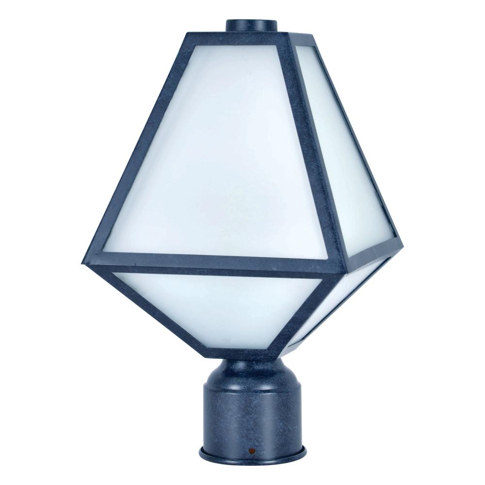 Brian Patrick Flynn Glacier 1 Light Black Charcoal Outdoor Post