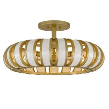 Quoizel KNIG1722SGD - Knight Semi-Flush Mount