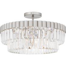 Quoizel QSF6742BN - Starlight 4-Light Brushed Nickel Semi-Flush Mount