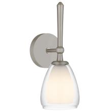 Quoizel VIV8606BN - Vivienne 1-Light Brushed Nickel Wall Sconce