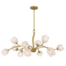 Quoizel WALK5040PVB - Walker 12-Light Vintage Brass Chandelier