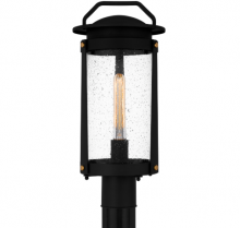 Quoizel CLI9009EK - Clifton 1-Light Earth Black Outdoor Post Lantern