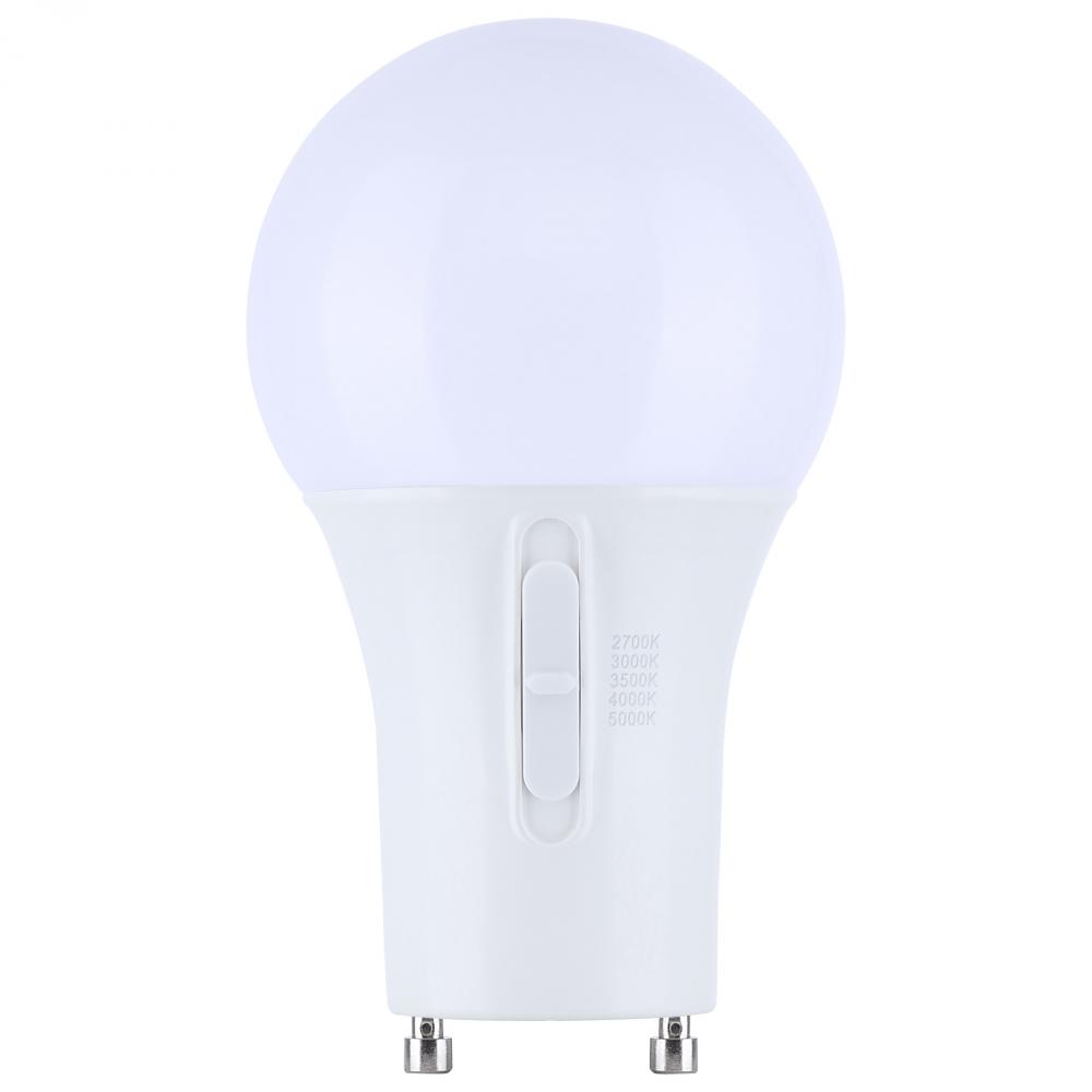 11.5 Watt LED; A19; 27K/3K/35K/4K/5K; GU24 Base; 120 Volt