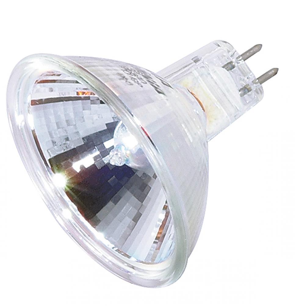 75 Watt; Halogen; MR16; EYF; Lensed; 2000 Average rated hours; Miniature 2 Pin Round base; 12 Volt