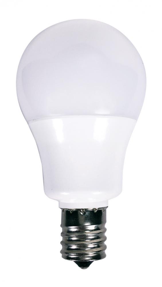 5.5 Watt; A15 LED; 4000K; E17 Intermediate base; 230 deg. Beam Angle; 120 Volt