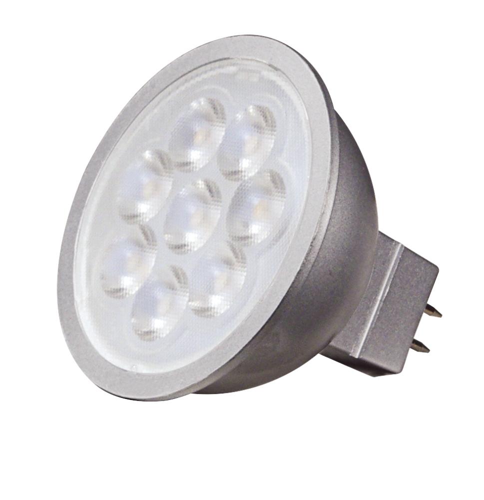 6.5 Watt; LED MR16 LED; 4000K; 25 deg. Beam Angle; GU5.3 base; 12 Volt AC/DC