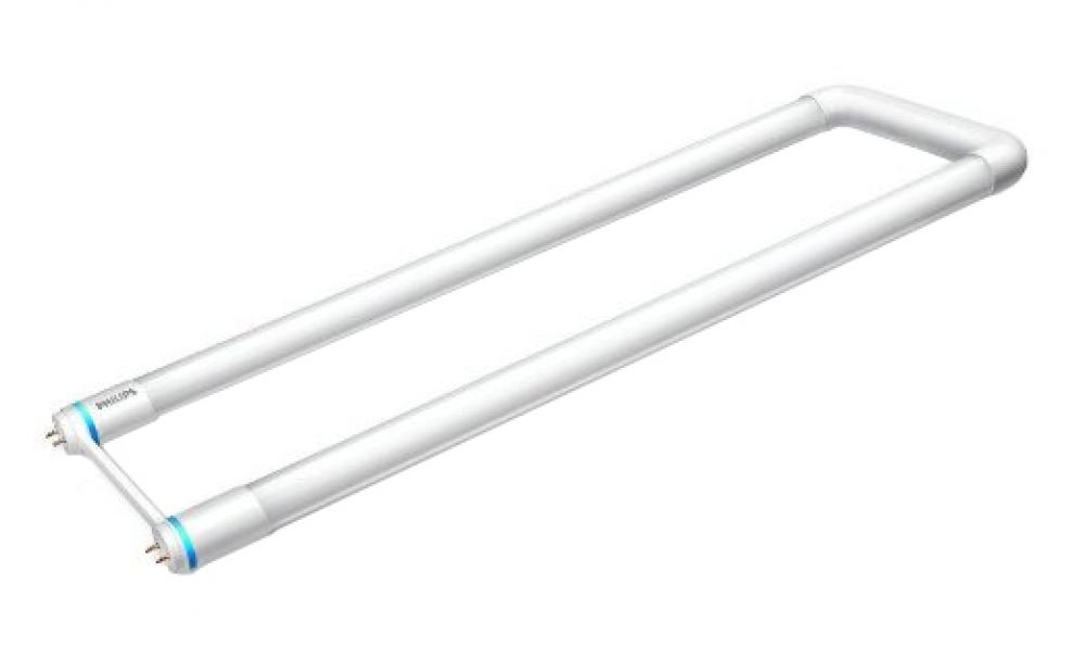 16.5 Watt T8 U-Bend LED; 50000 Average rated hours; Medium bi-pin base; 2000 Lumens; 3000K