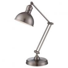 Satco Products Inc. 57/004 - Vintage Desk Lamp; 1 Light; Antique Nickel; Adjustable height