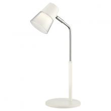 Satco Products Inc. 57/031 - LED Desk Lamp; 3W; 4000K; 200 Lumens; White Finish